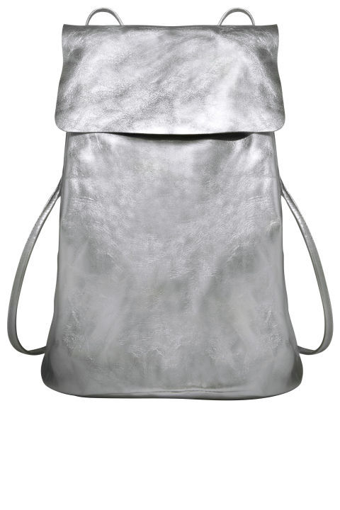Metallic Backpack, $190 Cosstores.com