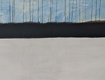 Black River, Acrylic on canvas, 76X121cm_