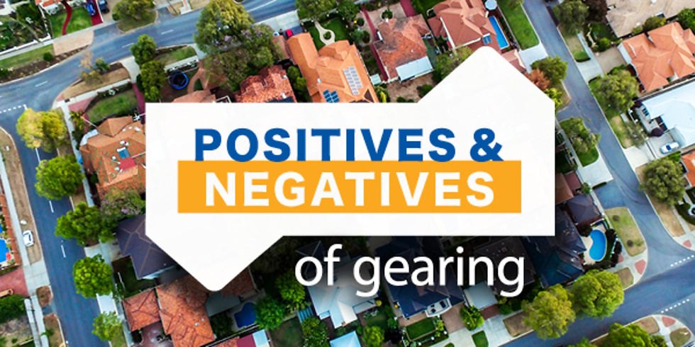 positive gearing negative gearing