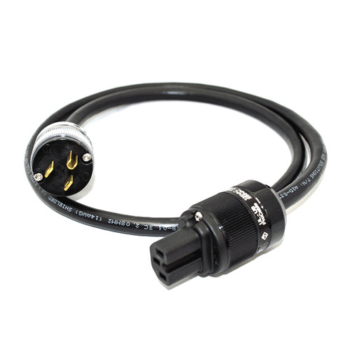 プロケーブル (WATTEGATE)シールド電源ケーブル 透明プラグ 2m プロケーブル (WATTEGATE)シールド電源ケーブル 透明プラグ 2m