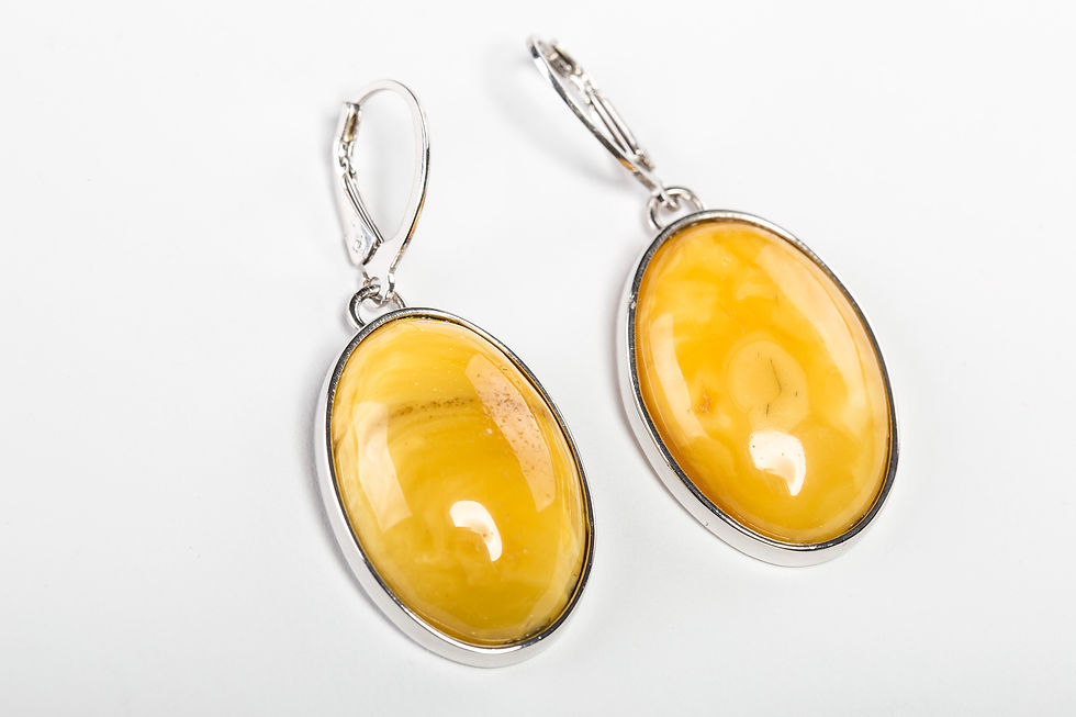 Kolczyki "Antyczne jajko"