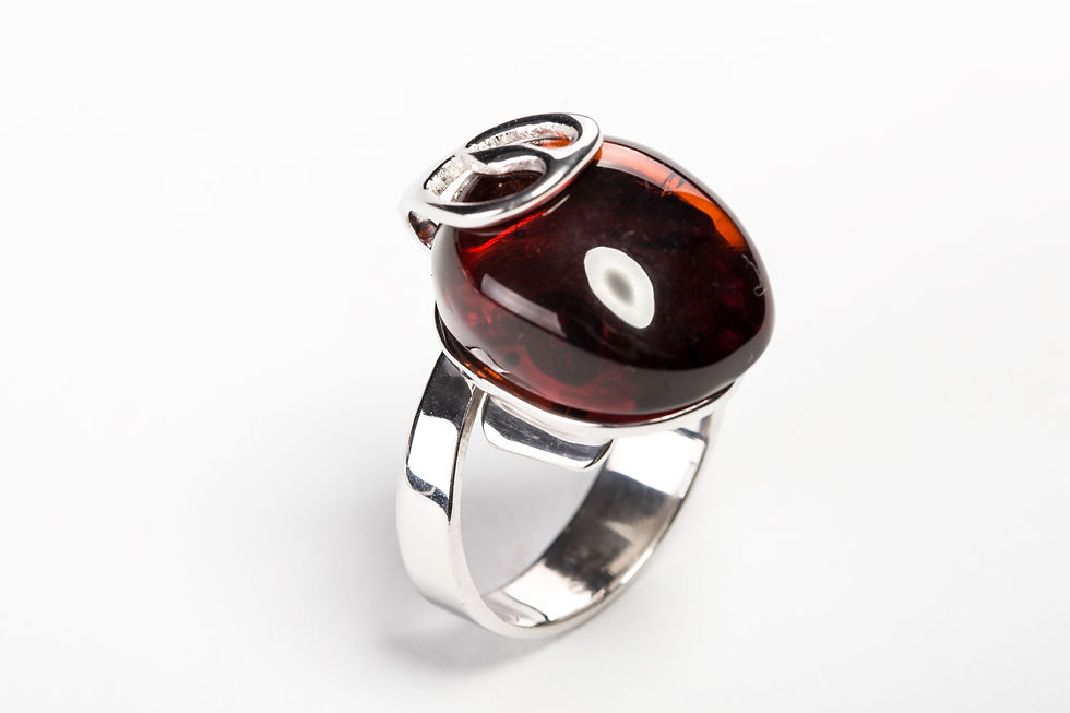 Pierścionek "Skrzydło motyla"