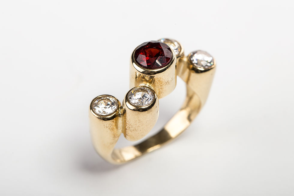 Pierścionek "Centrum"