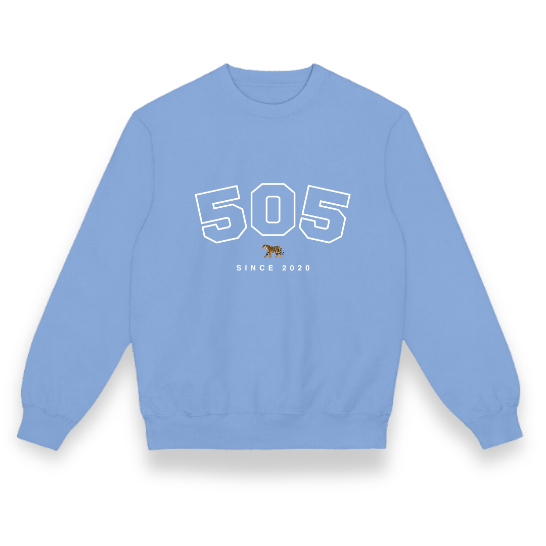 505 Spellout Crew Neck - Blue