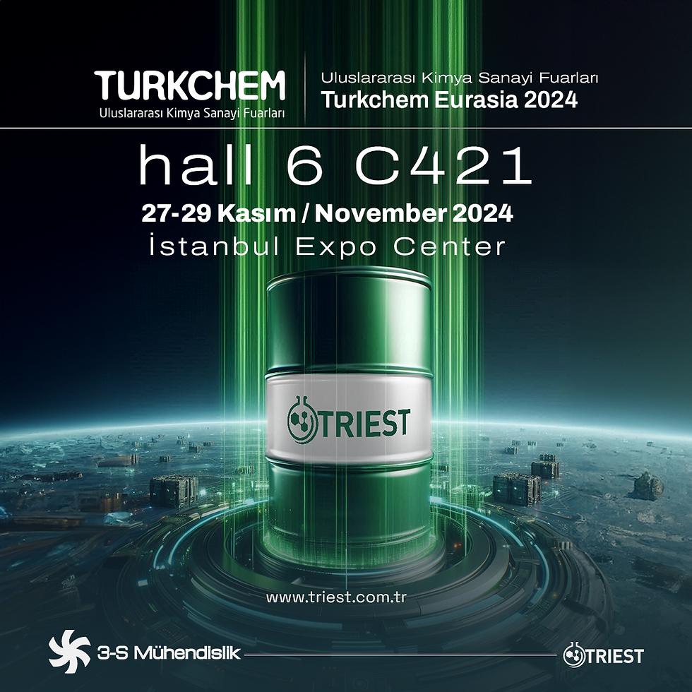 Kimya sektörünün nabzını Turkchem Eurasia 2024'te tutuyoruz!