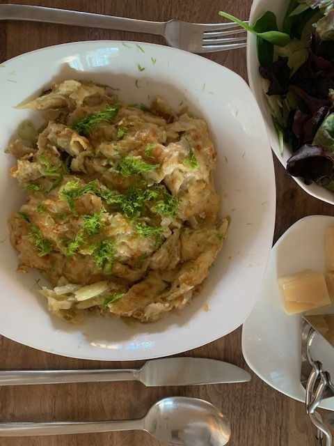 Fenchelauflauf mit Gnocchi