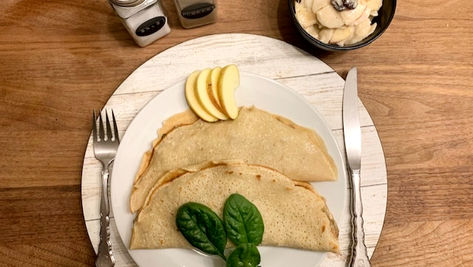 Palatschicken mit Rettichsalat