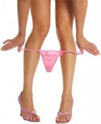 brazilian wax bikini model