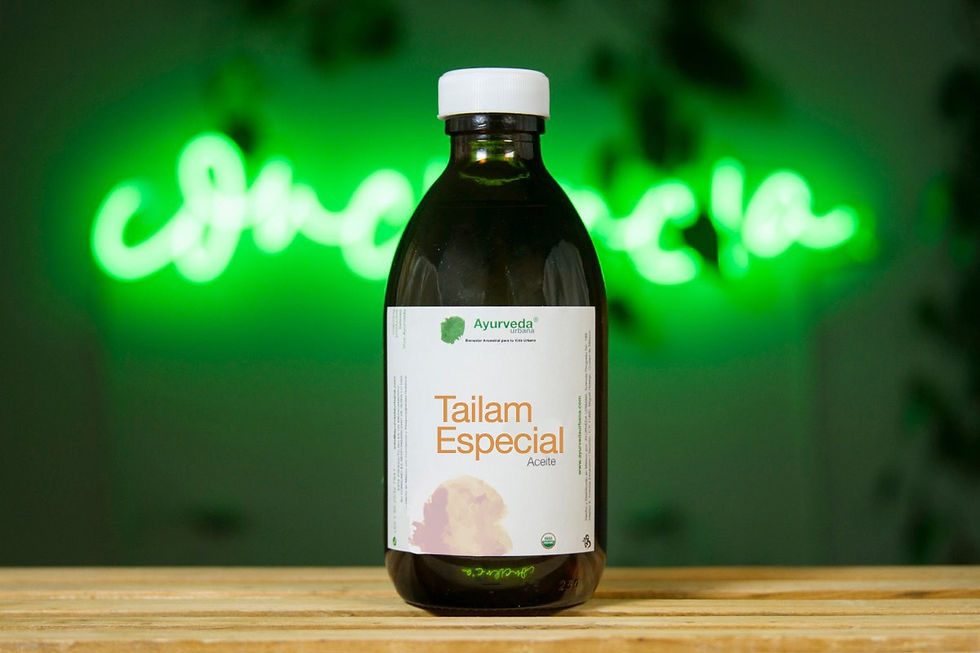 Tailam ESPECIAL de hierbas ayurvédicas de 200ml