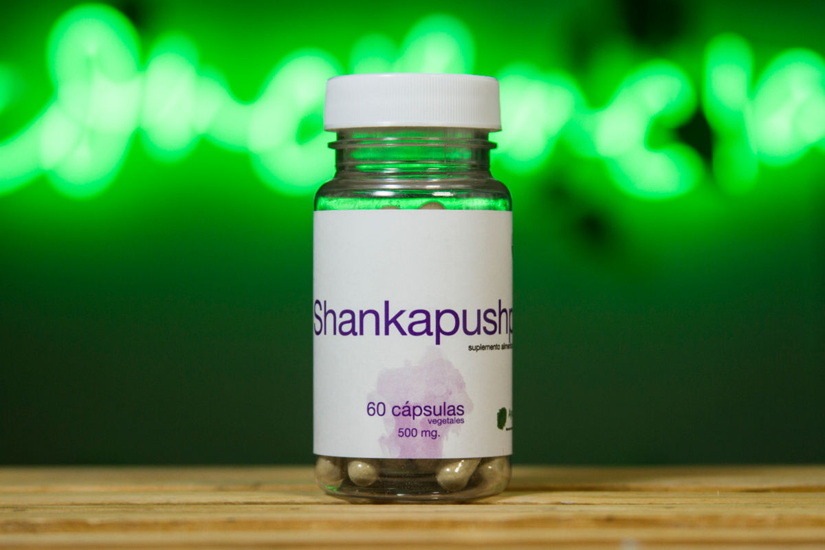Shankapushpi orgánico / 60 cápsulas vegetales