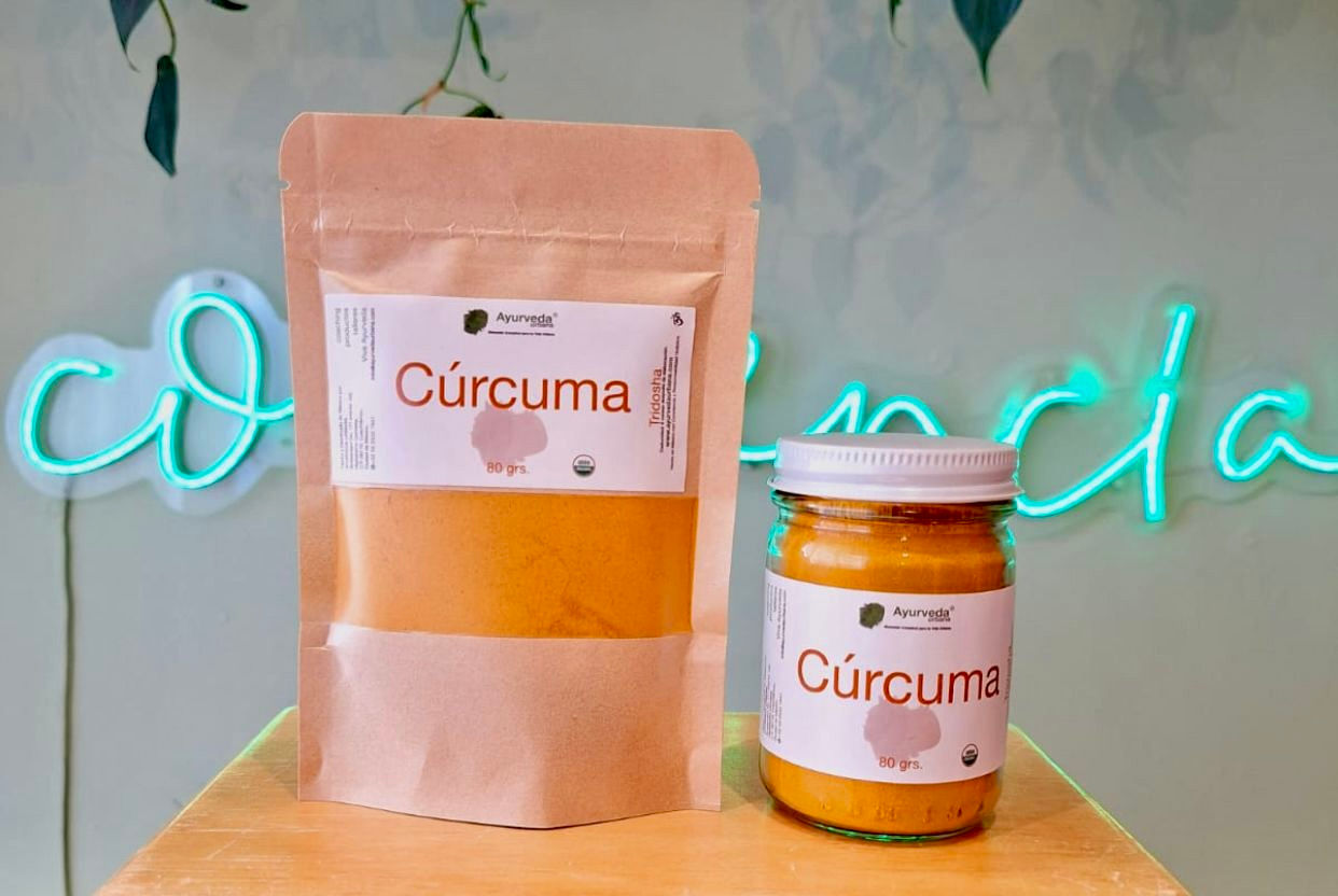 Cúrcuma (Haridra) orgánica molida / 80g