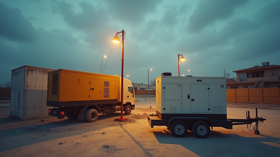 Maximize Efficiency with Quality Generators and Light Towers