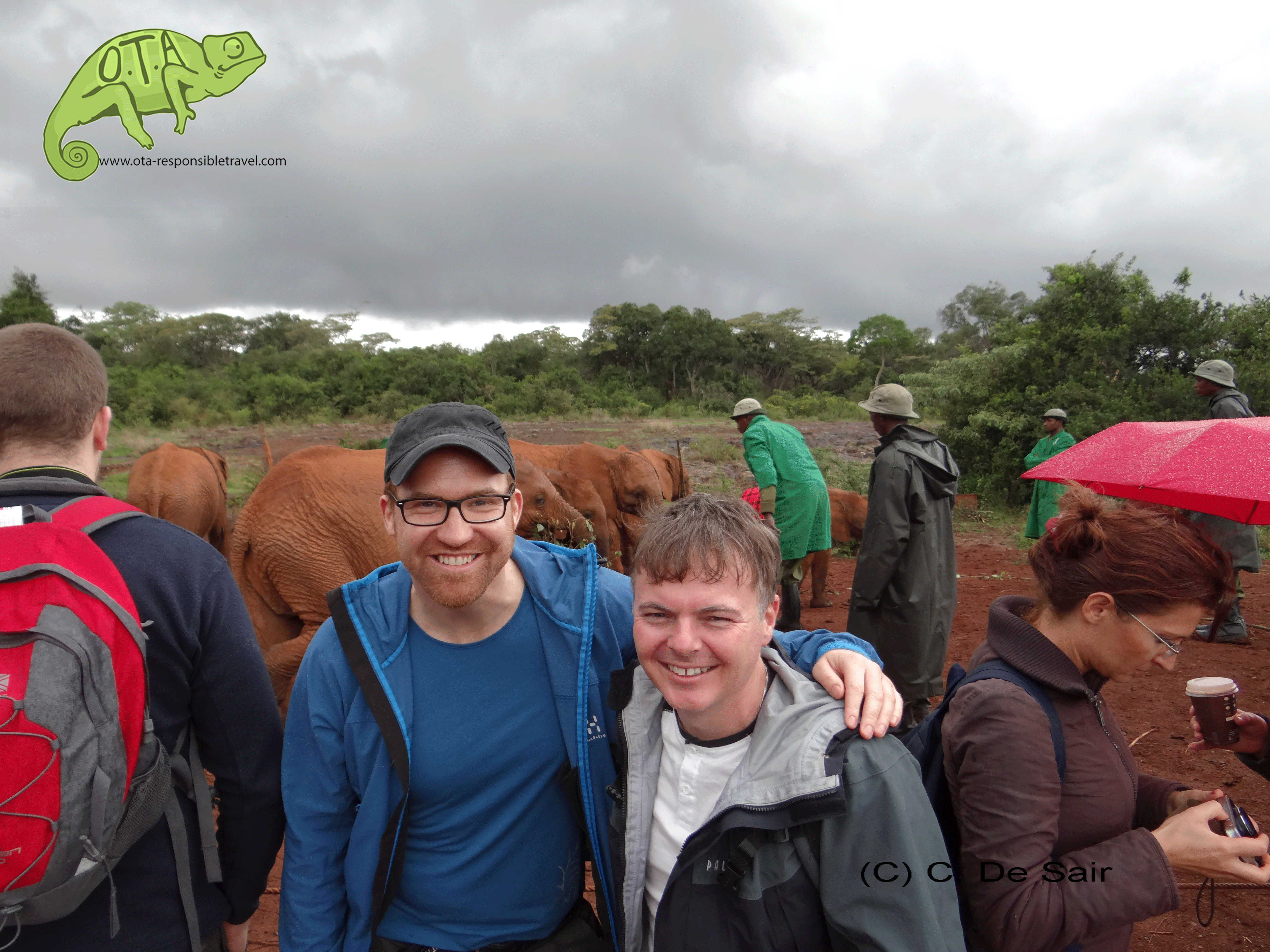 Visit the David Sheldrick Elephant Orphanage on OTA's Kenya to Kigali Adventure