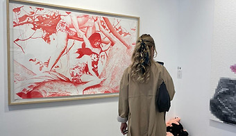 Luz Blanco artwork exhibited at Art Weeks Akaretler, Istanbul, 8–19 September 2021