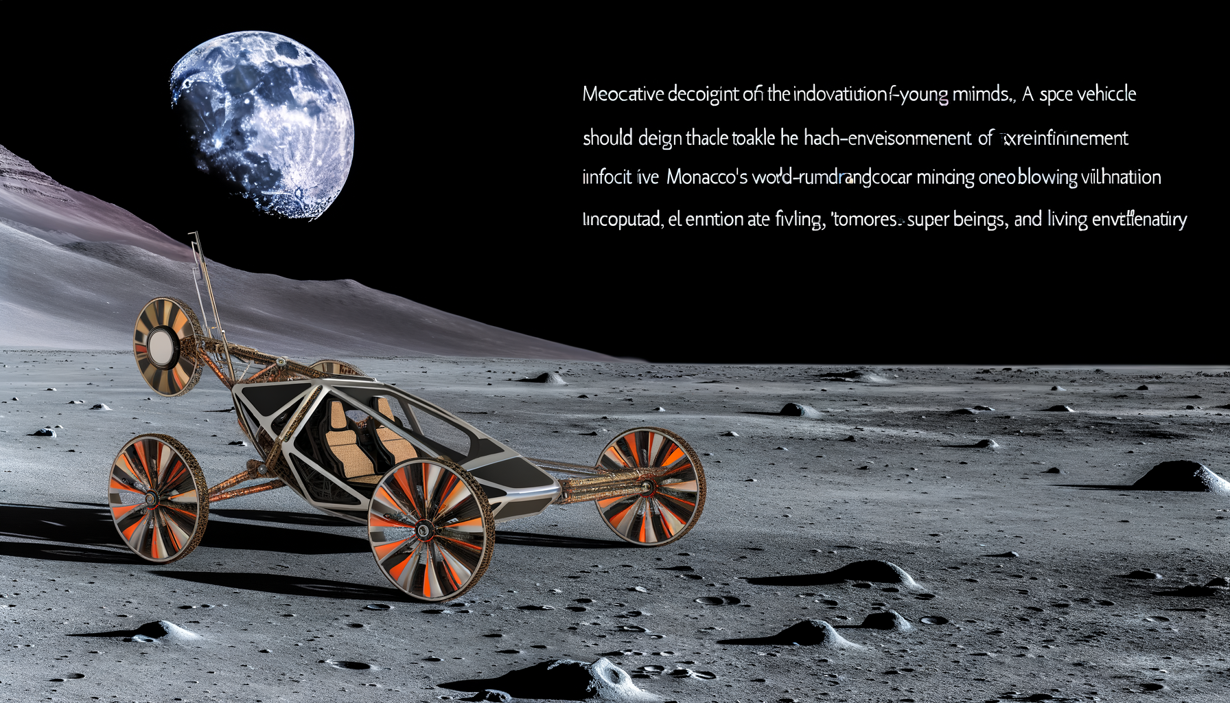 Monaco and Alpes-Maritimes Youth Invited to Design Lunar Vehicle for Future Exploration