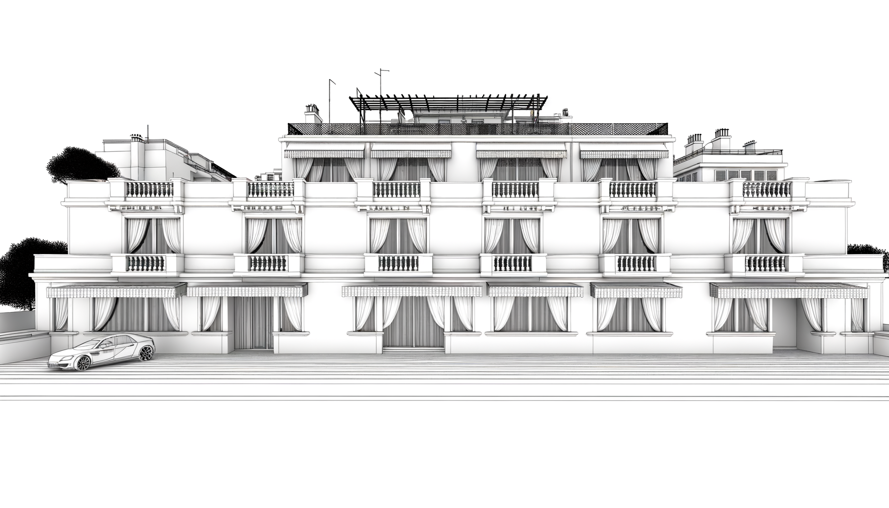 Monaco's Pavillon Maurice Offers Luxurious Triplex Apartment for Rent