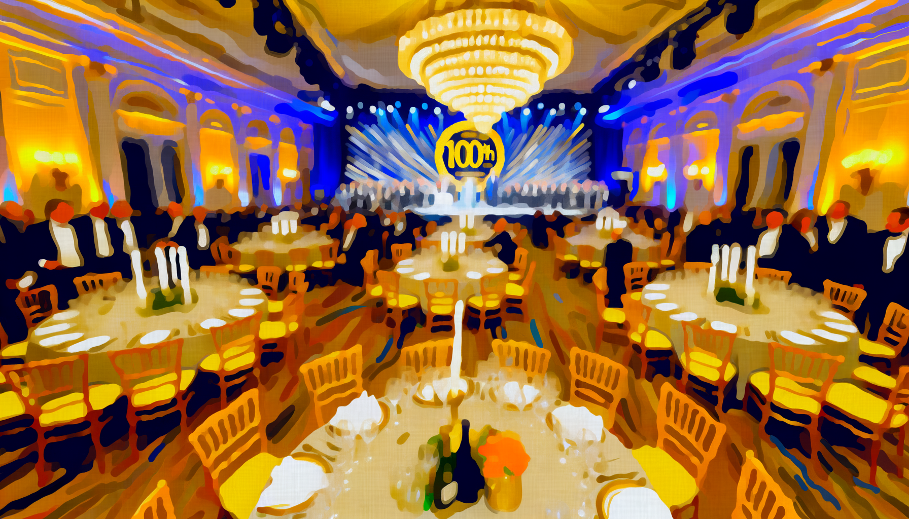 Monaco Marks AS Monaco's Centenary with Glamorous Gala at Hôtel Hermitage