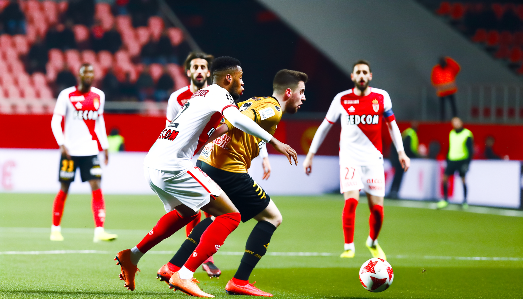 AS Monaco Suffers Narrow Defeat to Lille in Tense Ligue 1 Clash