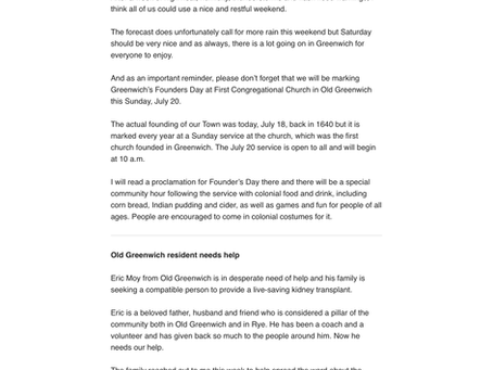 In the Press - Community Connections From Fred