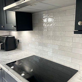 Kitchen splashback in Manchester