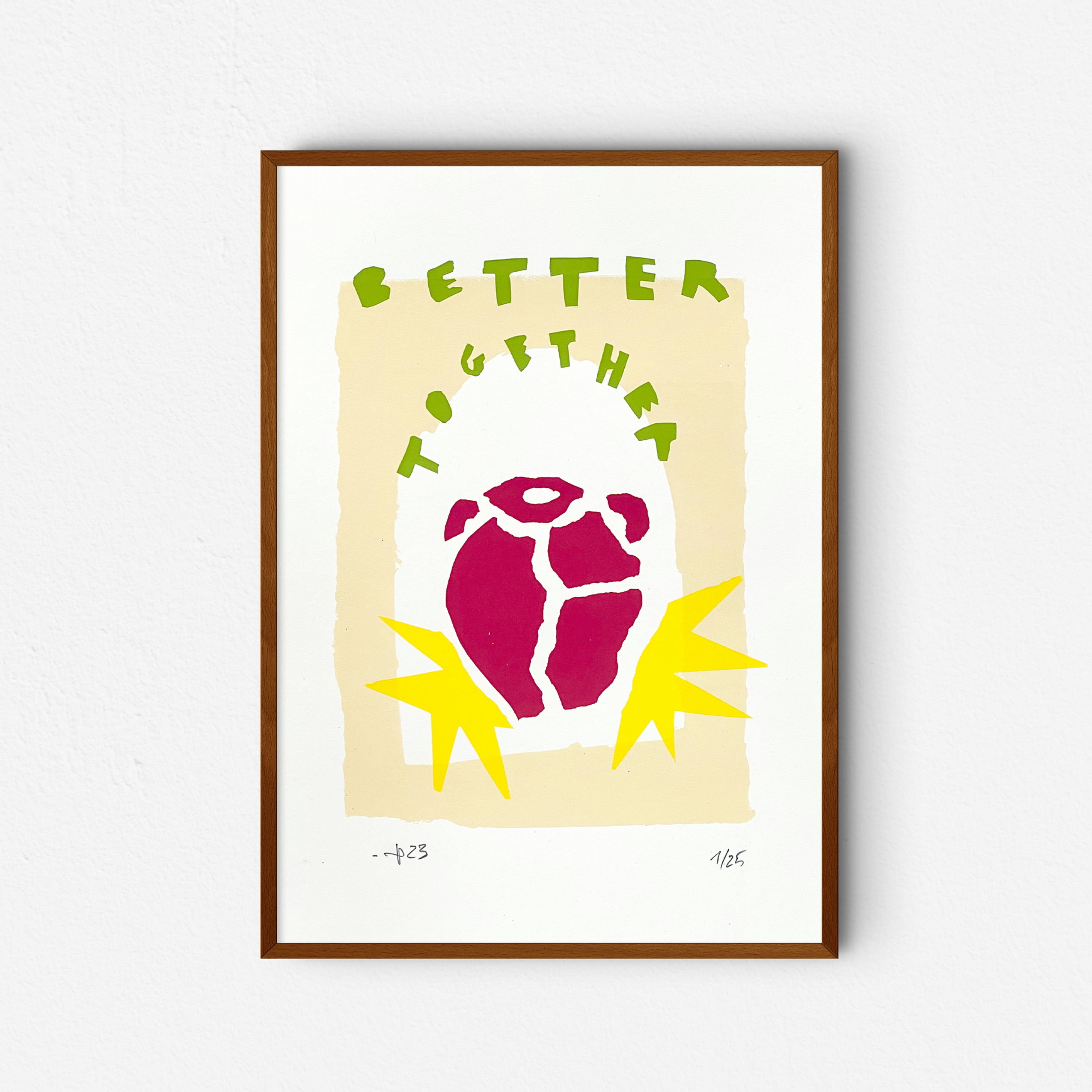 אדם ולינגשטיין | הדפס רשת במהדורה מוגבלת | בטר טוגדר