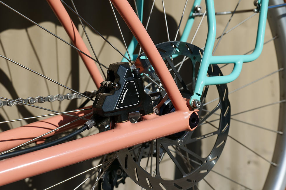 Thumbnail: Frances Cycles Custom Steel Platypus Cargo Bike