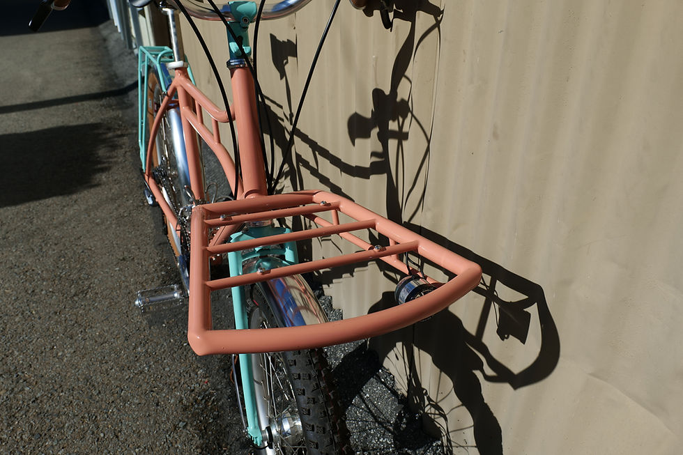 Thumbnail: Frances Cycles Custom Steel Platypus Cargo Bike