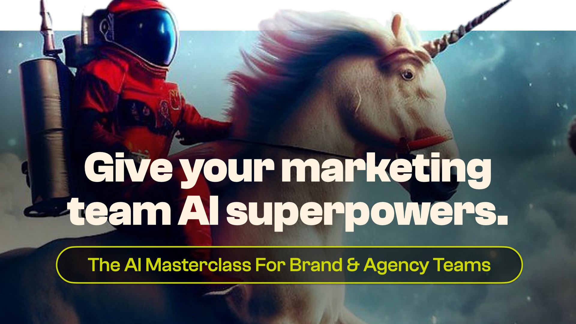 AI Marketing Masterclass | AirStack Brand & Agency Workshop