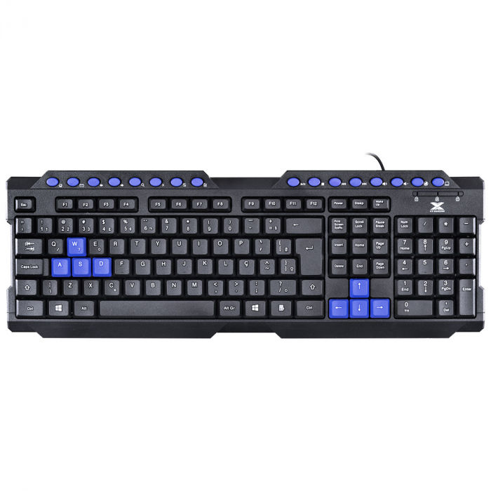 Miniatura: TECLADO USB GAMER VX GAMING DRAGON V2 ABNT2