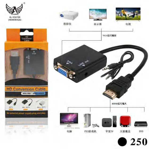 ADAPT.HDMI P/VGA SOLTO (AL-VGA100)_250