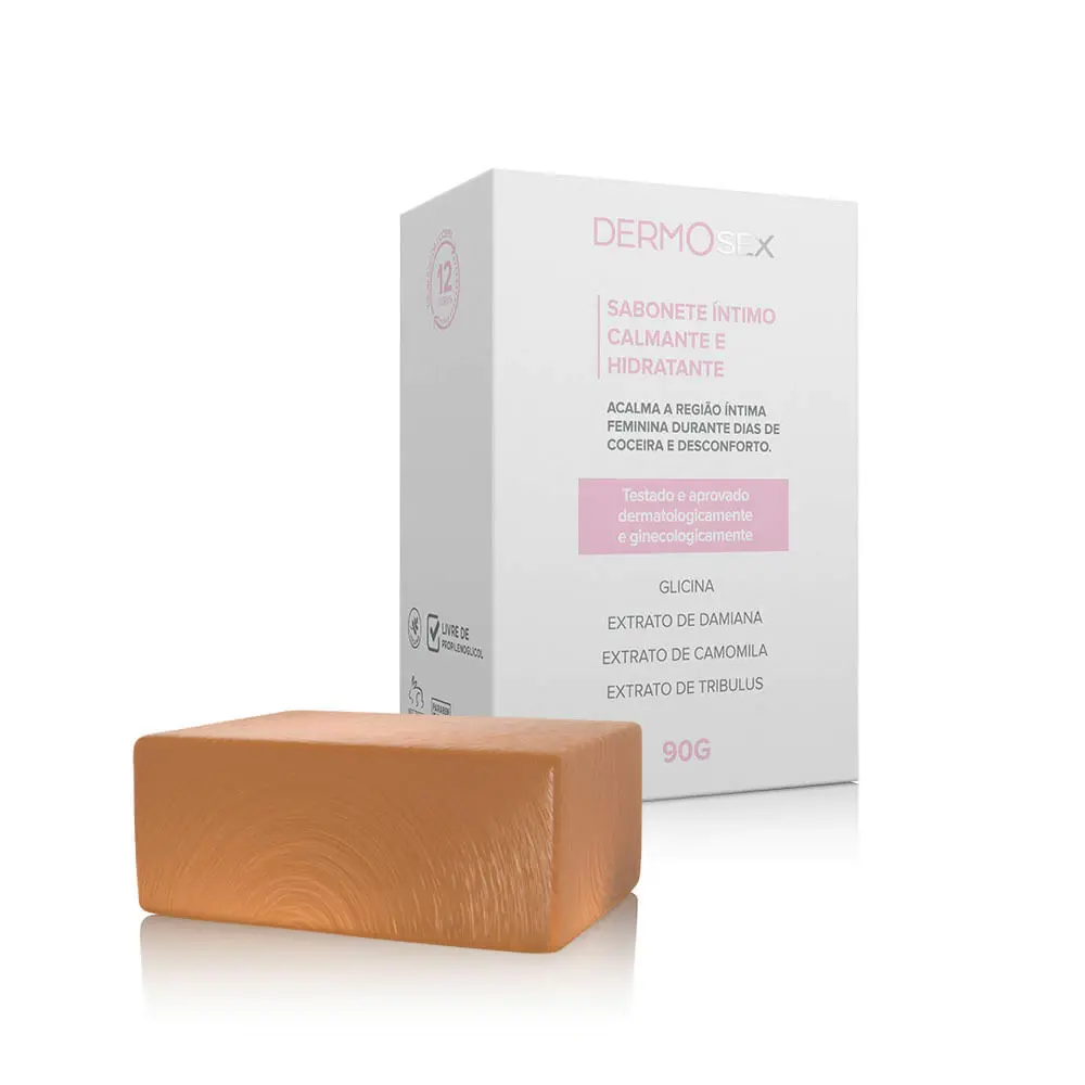Sabonete íntimo em barra - Dermosex 