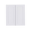 Thumbnail: Front View Affordable 24" wide 30 or 36" tall RTA upper wall cabinet in white shaker finish by DIY Luxury