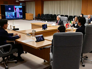 日英伊防衛相がTV会合 次期戦闘機開発契約で最終調整