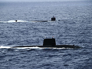 日米潜水艦が対潜特別訓練