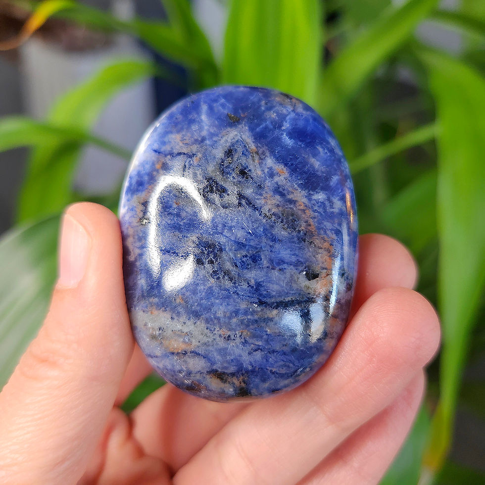 Thumbnail: Sodalite Palm Stones