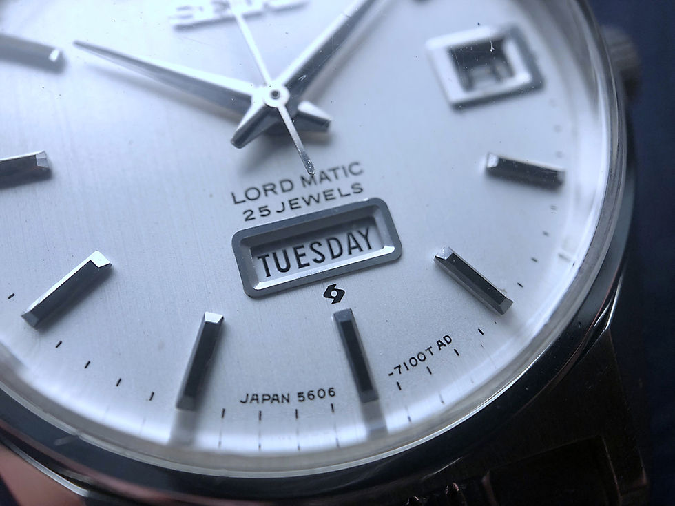 Thumbnail: "Spectre" - 1968 Seiko 5606-6050 Lord Matic