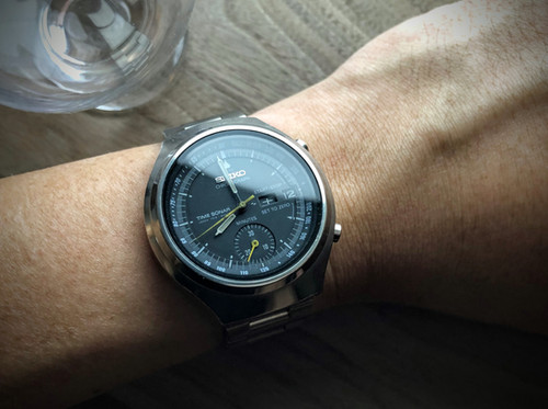 セイコー 7018-6000 Time Sonarクロノグラフ（1970年代) Midnight