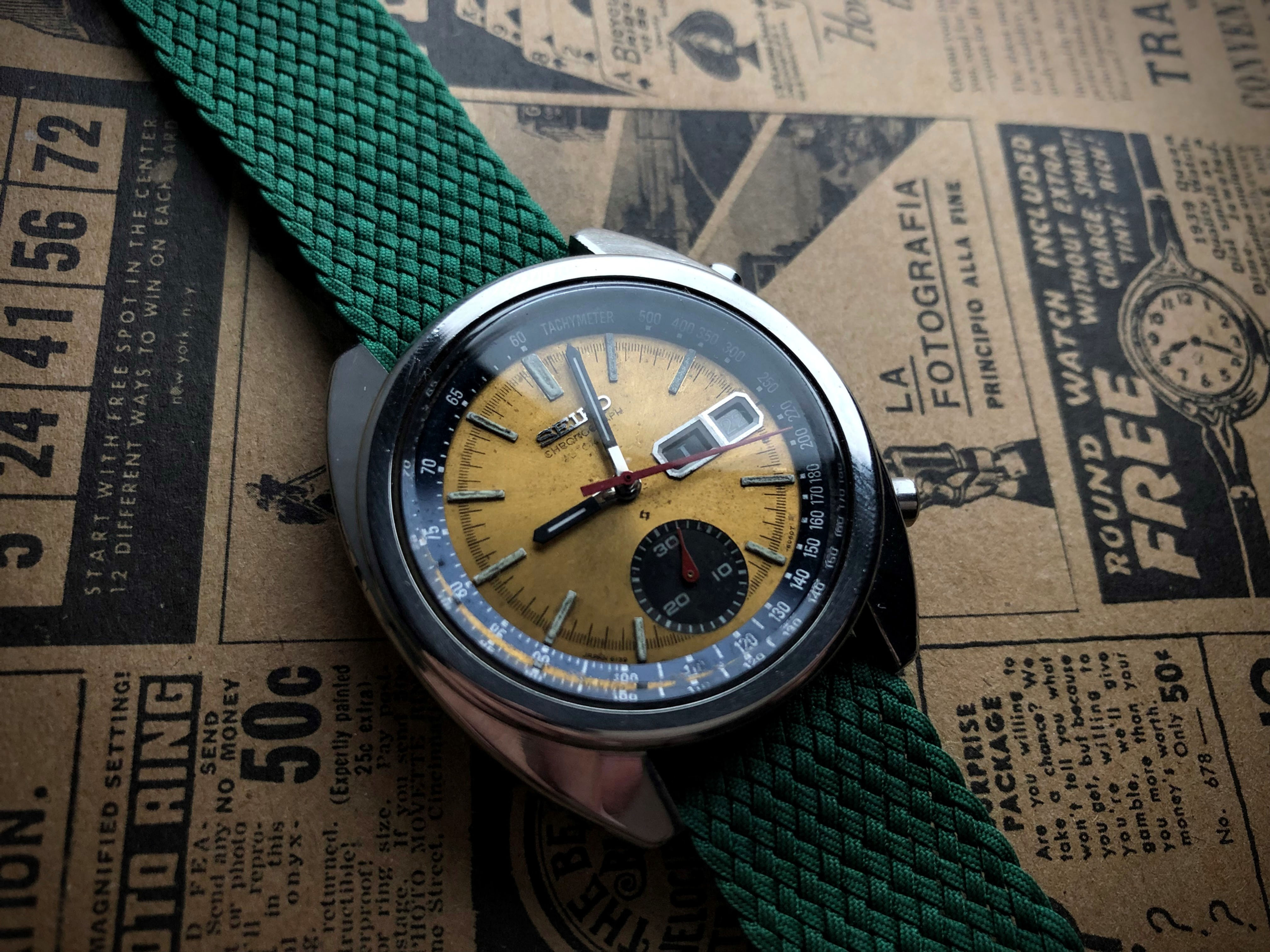 "Deadeye" - 1977 Seiko 6139-6012 Chronograph