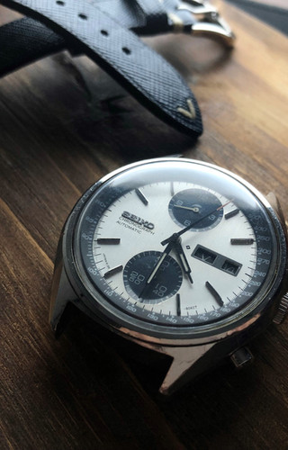 希少】SEIKO6138-8020 パンダ 自動巻 希少】SEIKO6138-8020 パンダ