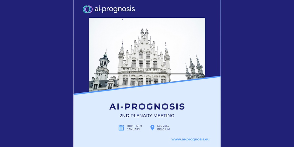 AI-PROGNOSIS 2nd Plenary Meeting 