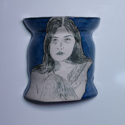 Ceramic Portrait Wall Hangings
