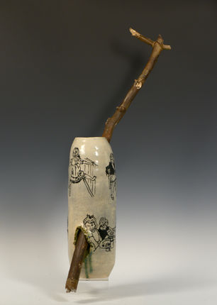 You'd Be Proud | Thrown Vessel & Found Branch