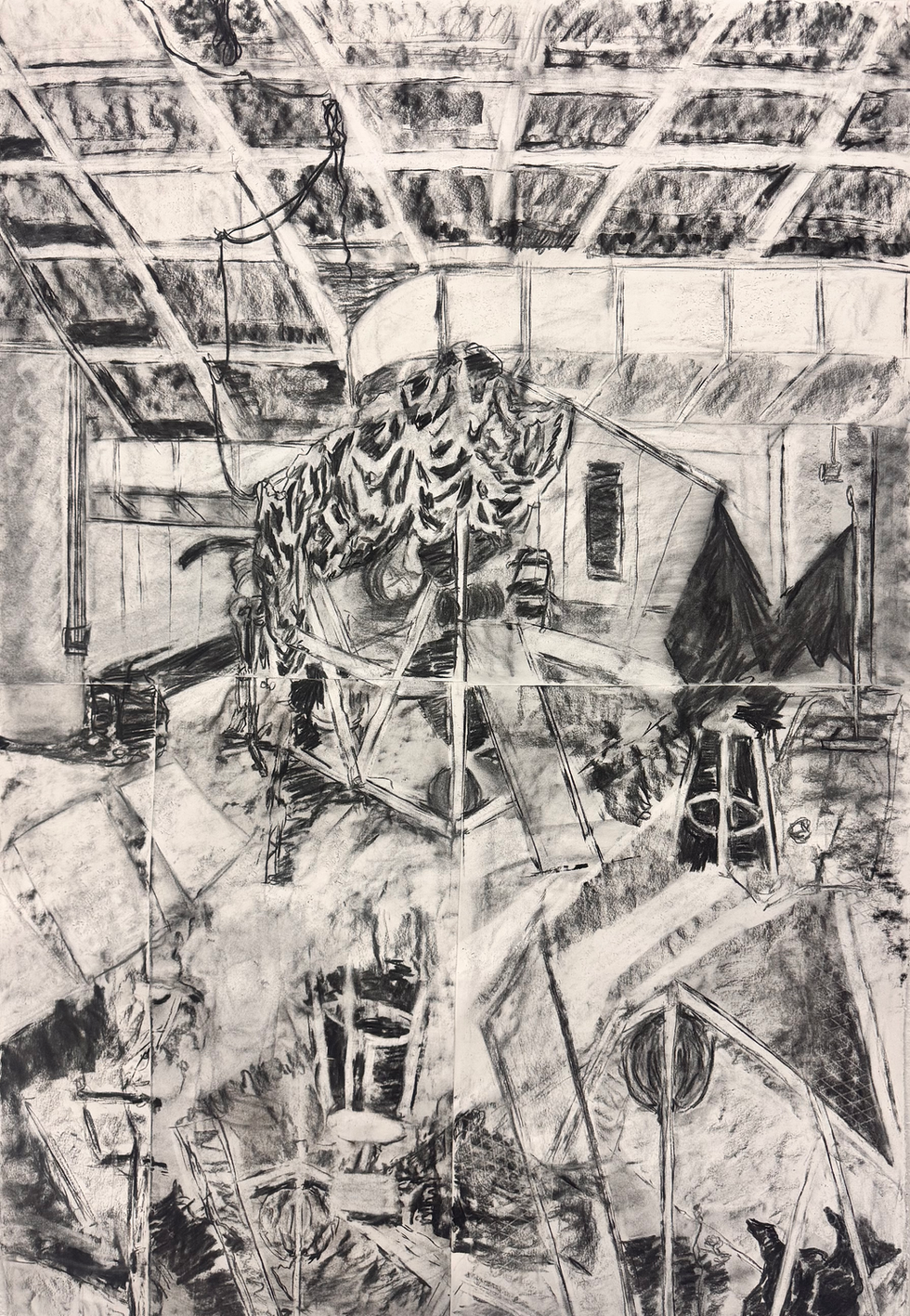 Charcoal Still Life