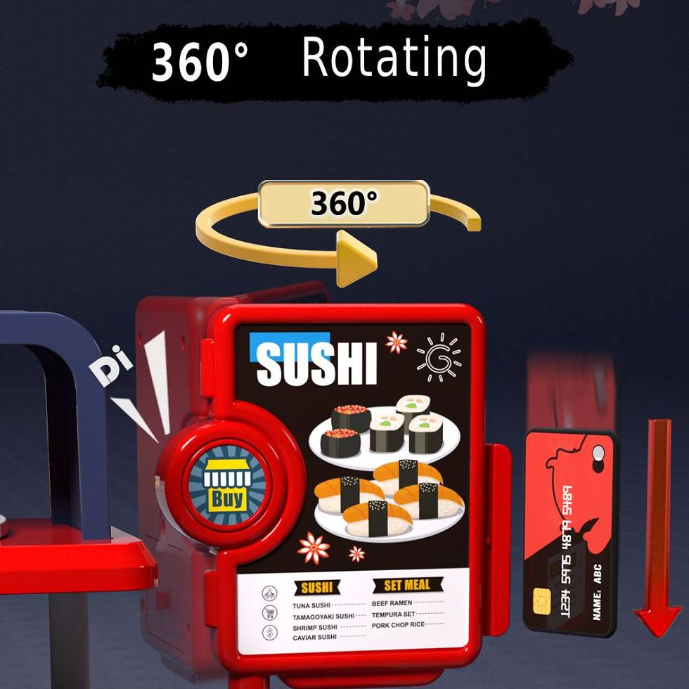 Thumbnail: Mini Panda Mini Sushi Bar 3+ (Birthday gift)