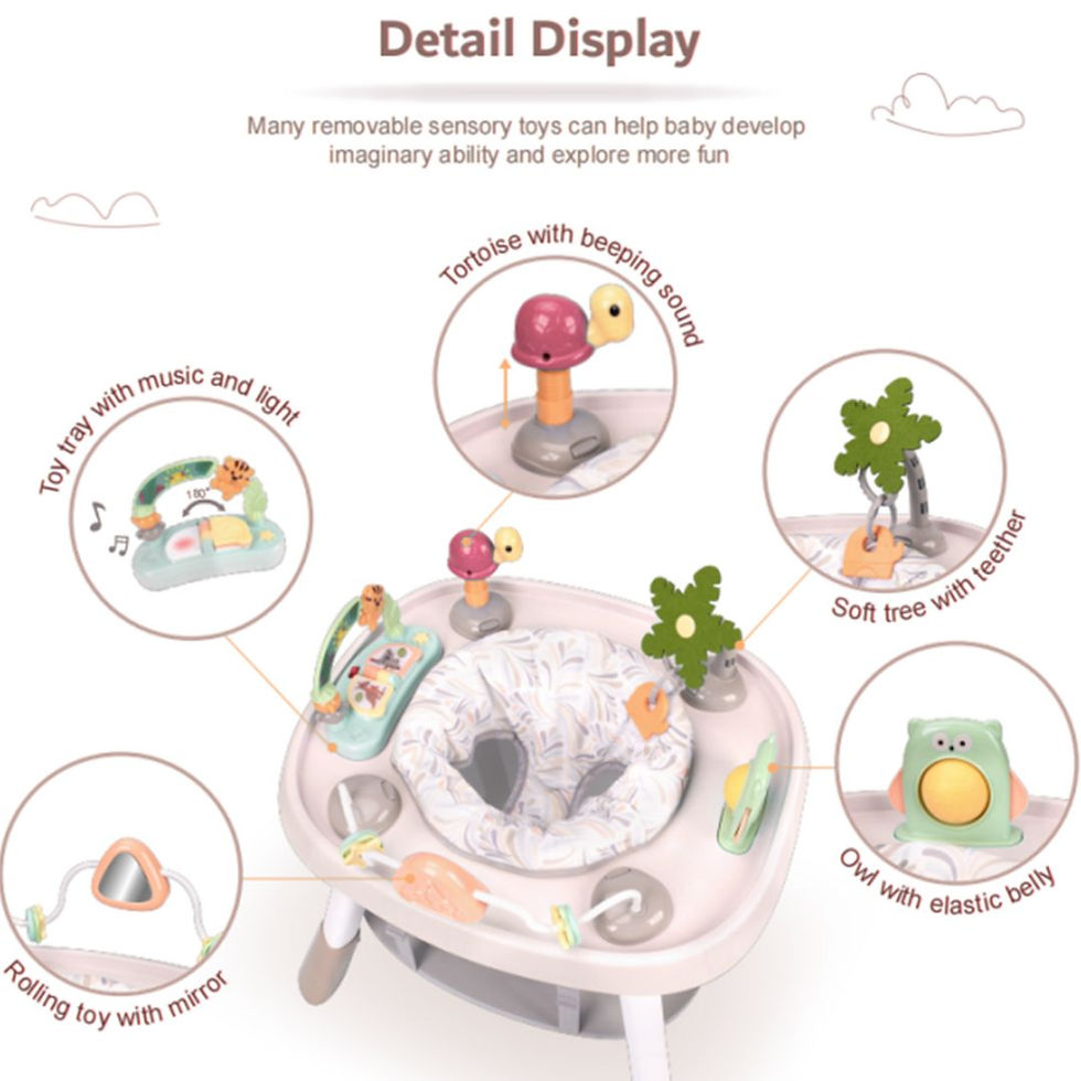 Thumbnail: Mini Panda FunStation 5-in-1 6m+, Beige