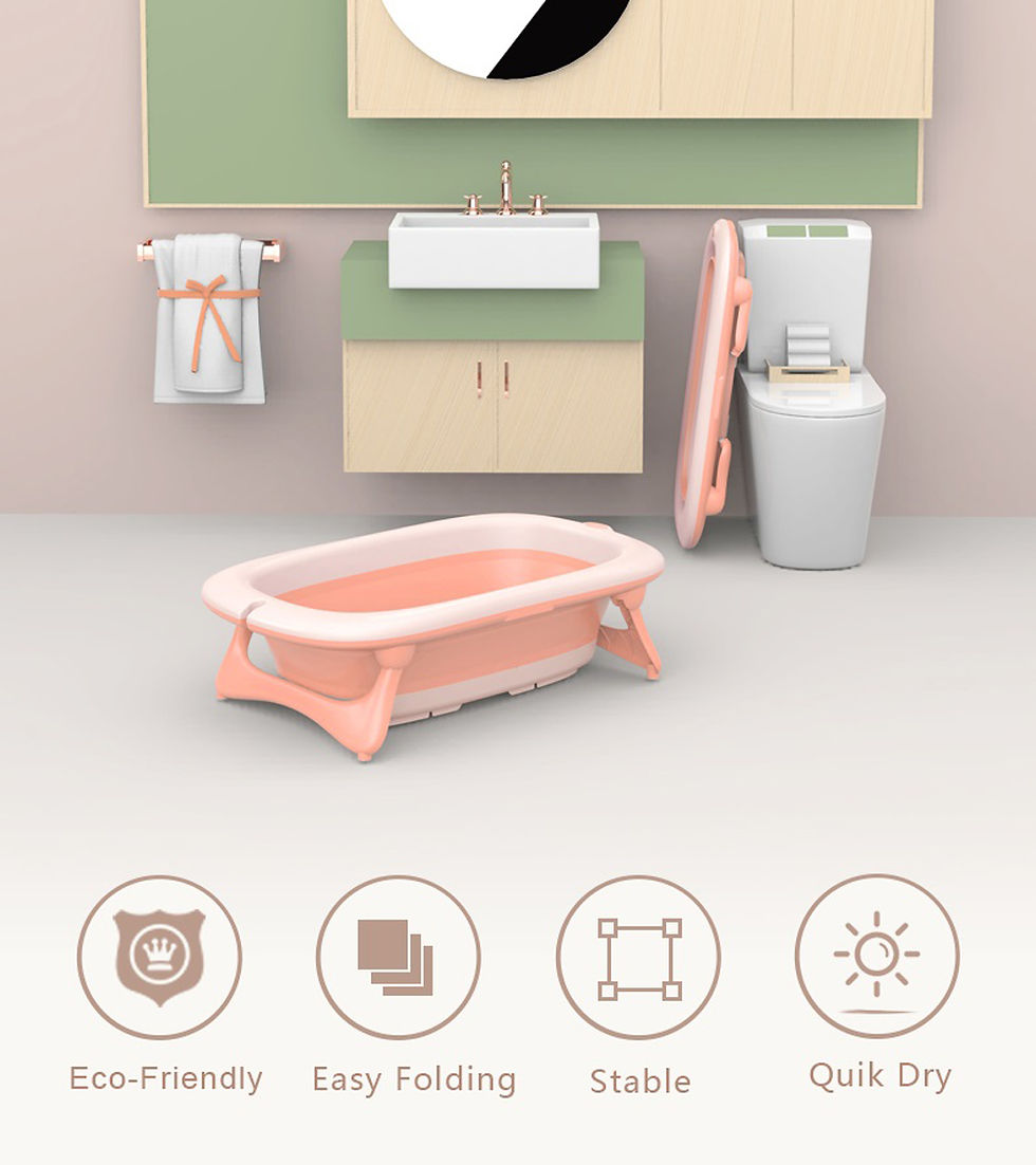 Thumbnail: Princess Bath Tub 6m-36m, Pink