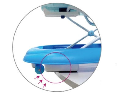 Thumbnail: Auto Pingu Baby Walker 6m+, Cool Green