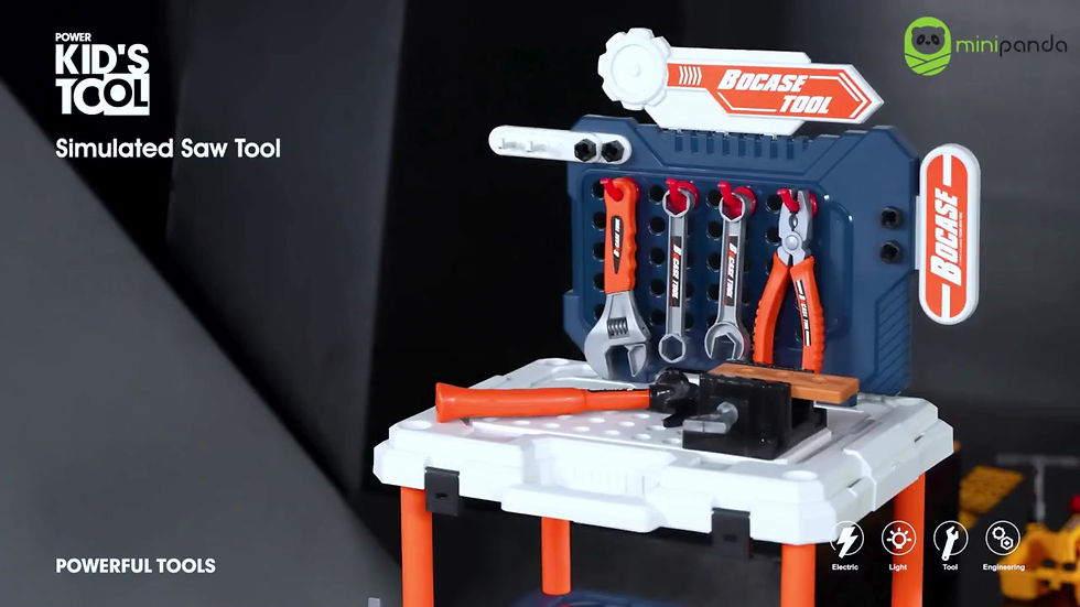 Thumbnail: Mini Panda Electric Tool Bench Set 3+ (Birthday gift)