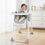 Thumbnail: Mini Panda Cozy Cub Highchair 6 - 36months, Light Gray
