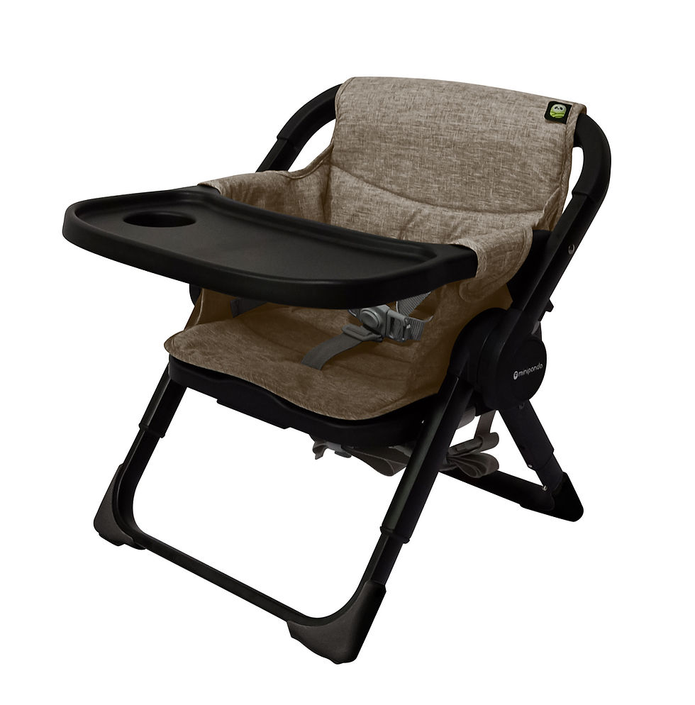 Thumbnail: Mini Panda - Snacky Time Cub Booster Seat 6m+,  Earthtone